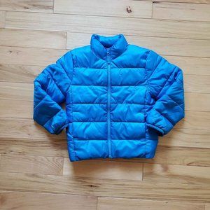 Place Boys Puffer Zip Front Royal Blue Jacket Boy's Size S (5/6)